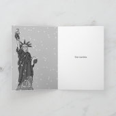 Frohe Weihnachten und glückliche Neujahr Statue Li (Innenseite)