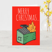 Frohe Weihnachten und glückliche Neujahrsfeuer Karte (Gelbe Blume)