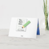 Frohe Weihnachten und glückliche Neujahrsflieger (Rückseite)