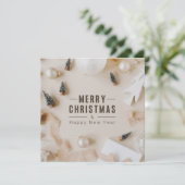 Frohe Weihnachten und glückliche Neujahrskarte (Stehend Vorderseite)