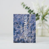 Frohe Weihnachten und glückliche Neujahrskarte (Stehend Vorderseite)