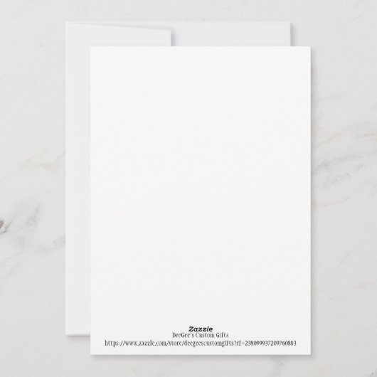 Frohe Weihnachten und glückliche Neujahrskatze (Rückseite)