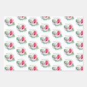 Frohe Weihnachten und glückliche Neujahrsmäuse Geschenkpapier Set (Vorderseite 3)