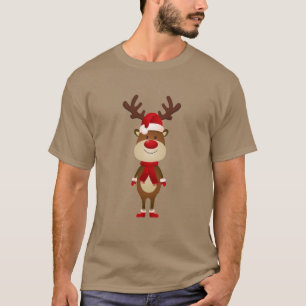 Frohe Weihnachten und glückliche Weihnachtsgesche T-Shirt
