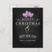 Frohe Weihnachten und glückliches Neues Jahr (Vorne/Hinten)