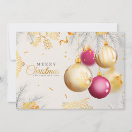 Frohe Weihnachten und glückliches Neues Jahr