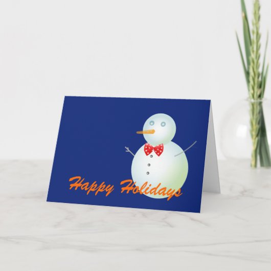 Frohe Weihnachten und glückliches Neues Jahr (Vorderseite)