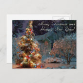 Frohe Weihnachten und glückliches neues Jahr (Vorne/Hinten)