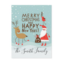 Frohe Weihnachten und glückliches Neues Jahr