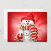 Frohe Weihnachten und glückliches neues Jahr (Vorne/Hinten)