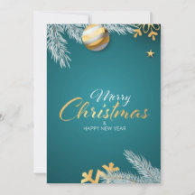 Frohe Weihnachten und glückliches Neues Jahr