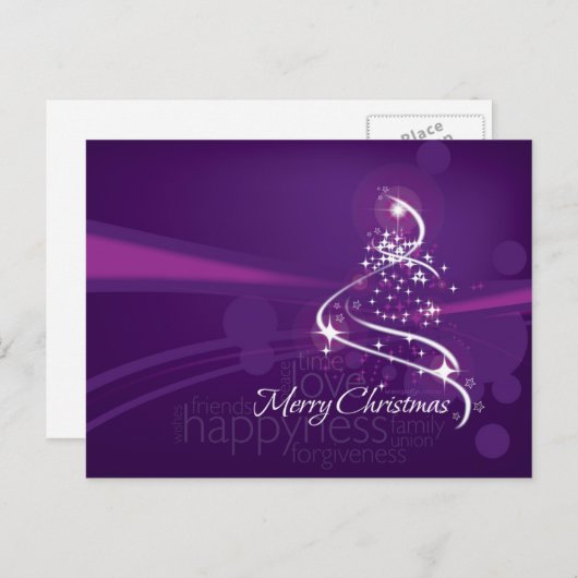 Frohe Weihnachten und glückliches neues Jahr (Vorne/Hinten)