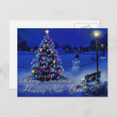 Frohe Weihnachten und glückliches neues Jahr (Vorne/Hinten)