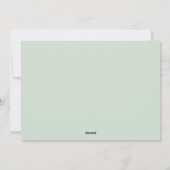 Frohe Weihnachten und glückliches Neues Jahr (Rückseite)