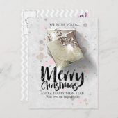 Frohe Weihnachten und glückliches Neues Jahr (Vorne/Hinten)