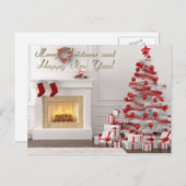 Frohe Weihnachten und glückliches neues Jahr (Vorne/Hinten)