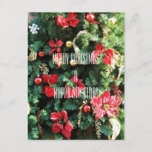 Frohe Weihnachten und glückliches neues Jahr, Baum