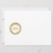 Frohe Weihnachten und glückliches Neues Jahr für L Einladung (Rückseite)