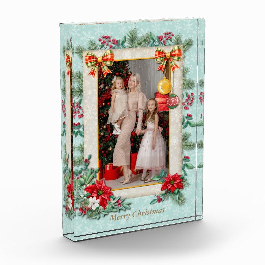 Frohe Weihnachten und glückliches Neues Jahr für L Fotoblock (Links)