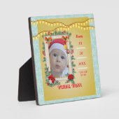 Frohe Weihnachten und glückliches Neues Jahr für L Fotoplatte (Vorderseite)