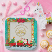 Frohe Weihnachten und glückliches Neues Jahr für L Pappteller (Party)