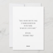 Frohe Weihnachten und glückliches Neues Jahr mit n (Rückseite)