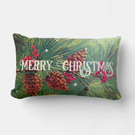 Frohe Weihnachten und glückliches neues Jahr Rever Lendenkissen