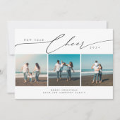 Frohe Weihnachten und glückliches New Year Beach F (Vorderseite)