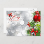 frohe Weihnachten und guten Rutsch ins Neue Jahr (Vorne/Hinten)