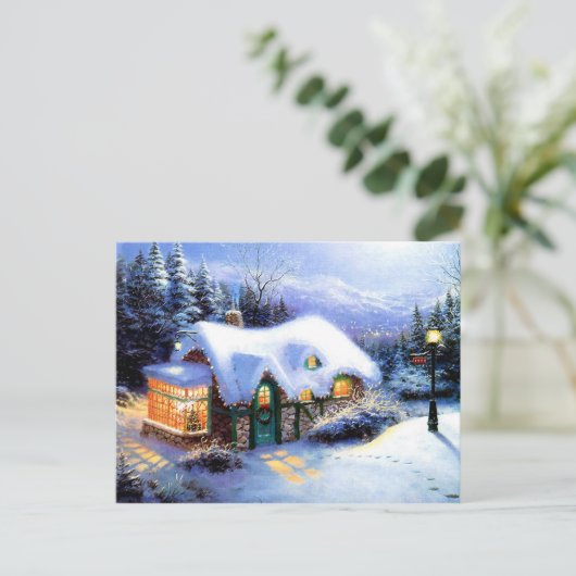 frohe Weihnachten und guten Rutsch ins Neue Jahr (Stehend Vorderseite)