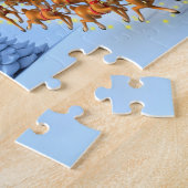 frohe Weihnachten und guten Rutsch ins Neue Jahr Puzzle (Seite)