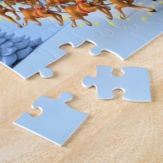 frohe Weihnachten und guten Rutsch ins Neue Jahr Puzzle (Seite)