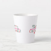 Frohe Weihnachten und Hanging Ornament Fun, farben Milchtasse (Vorderseite)