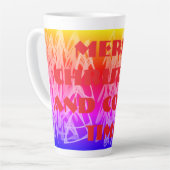 Frohe Weihnachten und Kaffeezeit! Milchtasse (Linke Ecke)