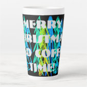 Frohe Weihnachten und Kaffeezeit! Milchtasse (Vorderseite)