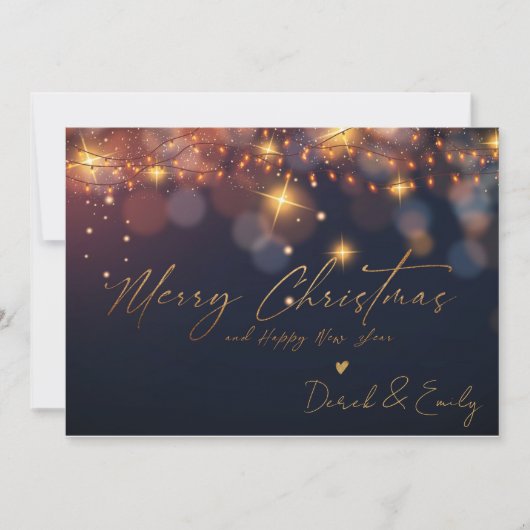 Frohe Weihnachten und Neujahr Script glücklichen U (Vorderseite)