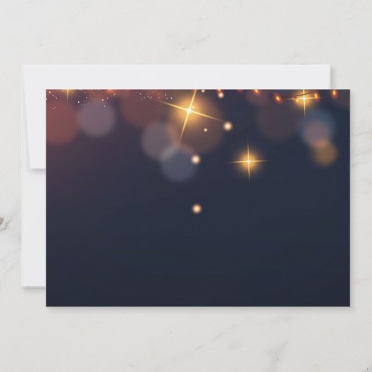 Frohe Weihnachten und Neujahr Script glücklichen U (Rückseite)