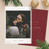 Frohe Weihnachten und Save the Date Einladung