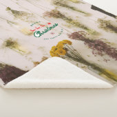 Frohe Weihnachten und Sherpa Blanket für Hirsche Sherpadecke (3/4)