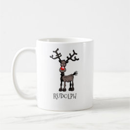 Frohe Weihnachten und Stressmas mit Rudolph Kaffeetasse