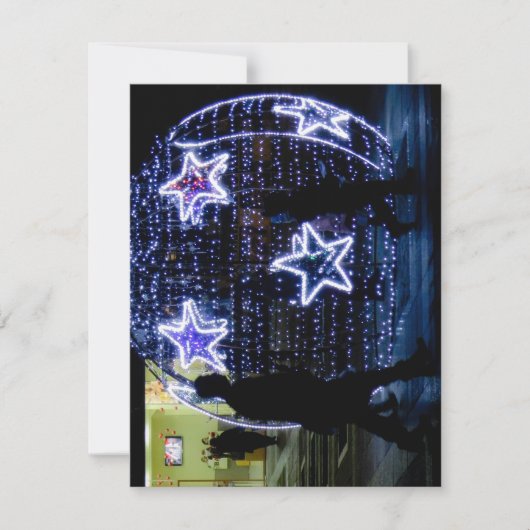 Frohe Weihnachten und viel Glück ins neue Jahr! (Vorderseite)