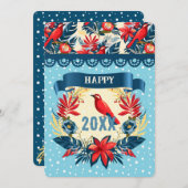 Frohe Weihnachten und viel Glück ins neue Jahr! Ro (Vorne/Hinten)