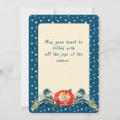 Frohe Weihnachten und viel Glück ins neue Jahr! Ro (Rückseite)