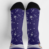 Frohe Weihnachten und viel Glück ins neue Jahr! XM Socken (Oben)