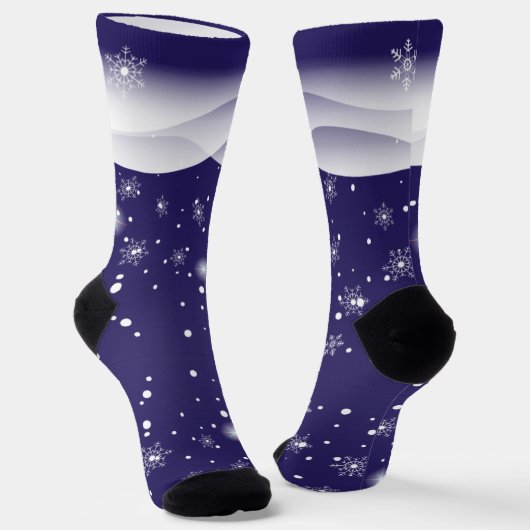 Frohe Weihnachten und viel Glück ins neue Jahr! XM Socken (Gewinkelt)