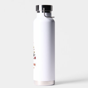Frohe Weihnachten und Wintersaison Trinkflasche