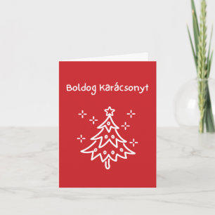 Frohe Weihnachten Ungarische Weihnachten  Karte
