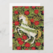 Frohe Weihnachten Unicorn (Vorne/Hinten)