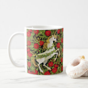 Frohe Weihnachten Unicorn Kaffeetasse