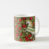 Frohe Weihnachten Unicorn Kaffeetasse (VorderseiteRechts)